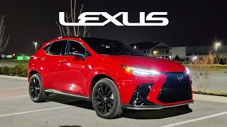 LUXURY LIFE  2022 Lexus NX 350 FSport NIGHT REVIEW InDepth Look at Exterior and Interior [upl. by Daveda328]