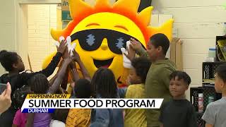 Durham Public Schools summer food service program aims to feed thousands [upl. by Zeena]