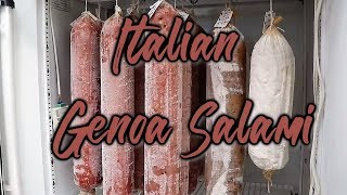 Italian Genoa Salami Step by Step Instructions [upl. by Ymled]