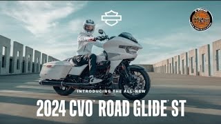 HarleyDavidson CVO Road Glide ST 2024  Día de coronación [upl. by Dylane]