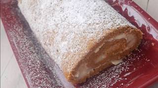 Pumpkin Roll Traditional and Gluten Free Recipes [upl. by Lowe480]