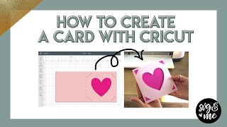 Cricut Design Space Card Tutorial for Beginners [upl. by Stanislaus]