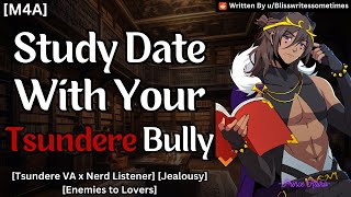 A Study Date With Your Tsundere Bully M4A Tsundere Speaker Nerd Listener [upl. by Iddo]