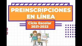 Tutorial preinscripciones en línea 20212022 [upl. by Zillah]