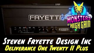 Fryette Deliverance® 120 Series II Head Plus  Monsters of High Gain [upl. by Naejeillib]