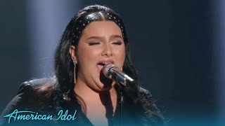 Nicolina SOARS With An Adele Song On American Idol [upl. by Ednalrym]