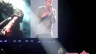 Eminem Performs quotNot Afraidquot Live in Los Angeles [upl. by Kcinimod]