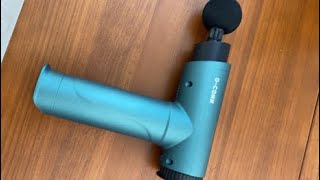 PretiHom Percussion Massage Gun Massage Impact Device Wireless Handheld Review Fabulous Gift [upl. by Ahsini]