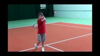 Agassi AWSOME Junior Footwork Pattern Drill [upl. by Bronwyn]