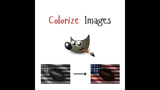 GIMP Colorize Images with Selecting Shapes Pixels [upl. by Adnofal440]