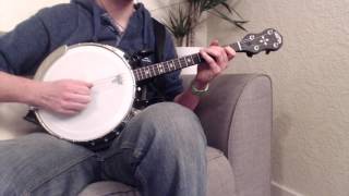 The Fermoy LassesSporting Paddy  Tenor banjo [upl. by Aicala]