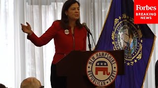 Your Freedom Is At Stake Kelly Ayotte Slams Liberal Policies In Remarks To New Hampshire GOP [upl. by Tteirrah791]