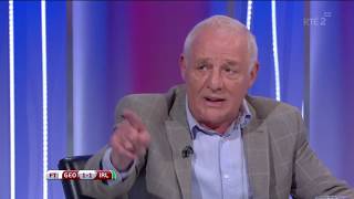 Eamon Dunphy it was a terrible day for irish soccer it was shocking [upl. by Ocir]