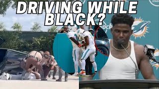 MiamiDade police officer placed on administrative duty after Dolphins star Tyreek Hill detainment [upl. by Malet]