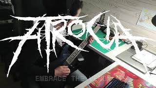 ATROCIA  Embrace the Venom Official Guitar Playthrough [upl. by Furtek]