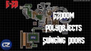 GZDoom Mapping  PolyObjects Swinging Doors  Tutorial 20  Ultimate Doom BuilderUDB [upl. by Dinse]