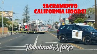 Sacramento California HOODS DRIVING TOUR 2024 [upl. by Anitroc]