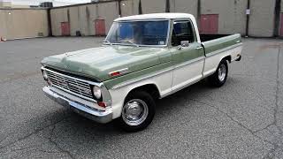 1969 Ford F100 PU PPI WalkAroundClassicGraycom [upl. by Aidnic958]