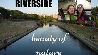 Riverside Dali Taichung Taiwan tabing ilog beauty of nature natural beauty refreshing relaxing [upl. by Ahsinit518]