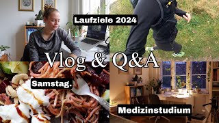 Übers quotSeinquot Laufen Zukunftspläne  ein Vlog amp QampA [upl. by Eamanna]