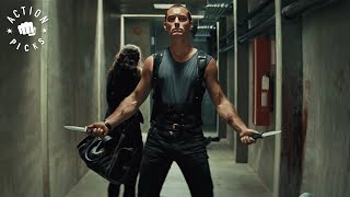 Jude Laws Epic Hallway Fight Through Union HQ  Repo Men [upl. by Melac]