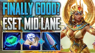 IS SHE FINALLY GOOD Eset Mid Gameplay SMITE Conquest [upl. by Eudoxia]