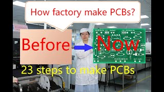 How factories make PCB Real pcb manufacturer shows you the PCB manufacturing process step by step [upl. by Dhaf]