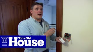 How to Install a Bathroom Fan  Ask This Old House [upl. by Harneen]