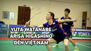 Yuta Watanabe Arisa Higashino đối đầu cặp đôi Việt Nam [upl. by Morez]