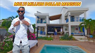 Inside This Multi Million Dollar Beach House In Jamaica [upl. by Attiuqahs]