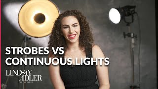 Strobes vs Continuous Light Which is Right for You  Inside Fashion and Beauty with Lindsay Adler [upl. by Aneeb670]