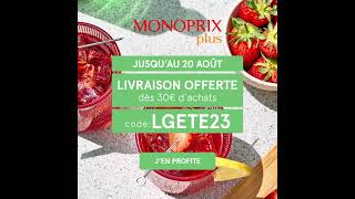 Livraison Gratuite Monoprix [upl. by Sumer283]