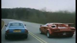 Lambo VS Jag quotSpeed Zonequot [upl. by Aehta]