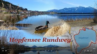 Mit der schönste Seerundweg im Allgäu  Der Hopfensee Rundweg [upl. by Seerdi]