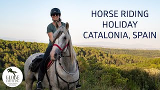 Catalonia Ride  Horse Riding Holidays in Spain  Globetrotting [upl. by Ayote]