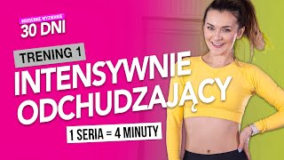 Wiosenne WYZWANIE 🔥 1 Odchudzający trening TABATA  Monika Kołakowska [upl. by Sirob]