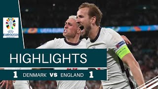 Denmark vs England  Euro 2024 Highlights [upl. by Lam969]