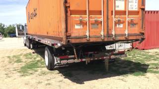 LANDOLL 343 CONTAINER TRAILER [upl. by Rubma]