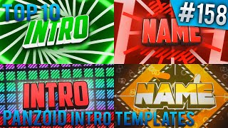 TOP 10 Panzoid intro templates 158 Free download [upl. by Edialeda]