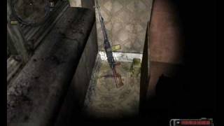 STALKER Call of Pripyat PKM and SG Grenade launcher caches [upl. by Annaet27]