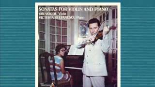 Voicu plays Enescu  Sonata for Violin and Piano No 2 in F minor Op 6 [upl. by Llenehs]