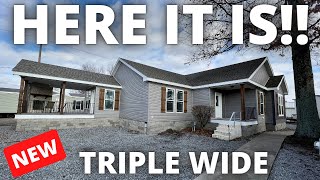 WOW the 2022 triple wide mobile home of the YEAR Unmatched house tour [upl. by Ahsekram]