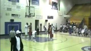 High School Basketball Player Attacks Referee After Bad Call [upl. by Dviad]