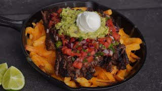 How to Make Carne Asada Fries  Carne Asada Fries Recipe [upl. by Pearl263]