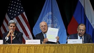 Siria dai colloqui di Vienna nuova roadmap ma senza accordo su Assad [upl. by Werby861]