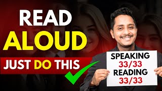 PTE Read Aloud  Just Do It  Speaking amp Reading 3333  Skills PTE Academic [upl. by Hallutama799]