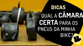 Qual a câmara certa para os pneus da minha bike Pedaleria [upl. by Adian]