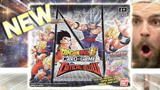 BANDAI WOW NEW Dragon Ball Super Box Opening DBS Critical Blow [upl. by Eelessej]