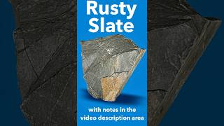 Rusty Gray Metamorphic Slate IDd [upl. by Airyt]