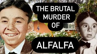 The Life and Tragic Death of Alfalfa  Little Rascal’s Carl Switzer’s Murder Location and Grave [upl. by Oironoh919]